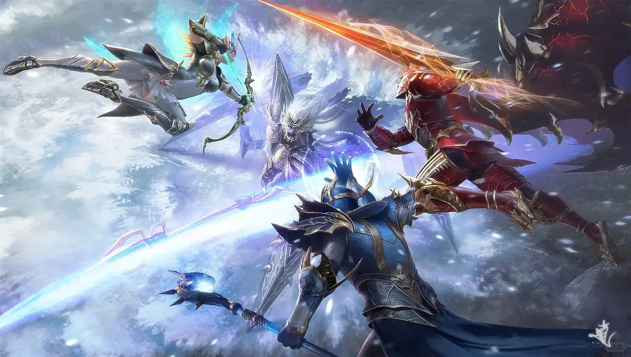 荣耀出征点卡服banner大图